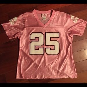 Official NFL Woman’s pink jersey